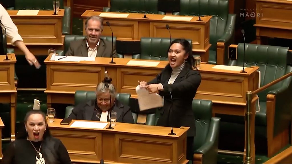 New Zealand MPs Suspended After Haka Protest in Parliament